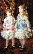 Auguste renoir, Pink and Blue - The Cahen d'Anvers Girls